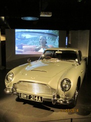 Just one of the Bond cars on show..... I would SO love to have a car like this!